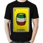 El Barril (Barrel) Loteria Mens T-Shirt Wholesale